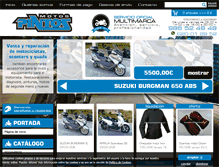 Tablet Screenshot of motospintos.es